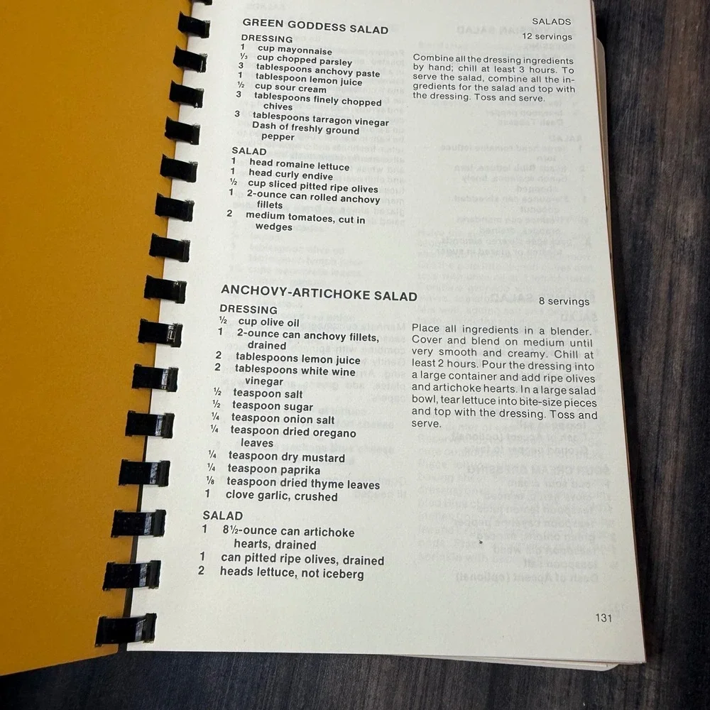 Amber Waves Cookbook Junior‎ League of Omaha Nebraska 1983 Spiral Bound